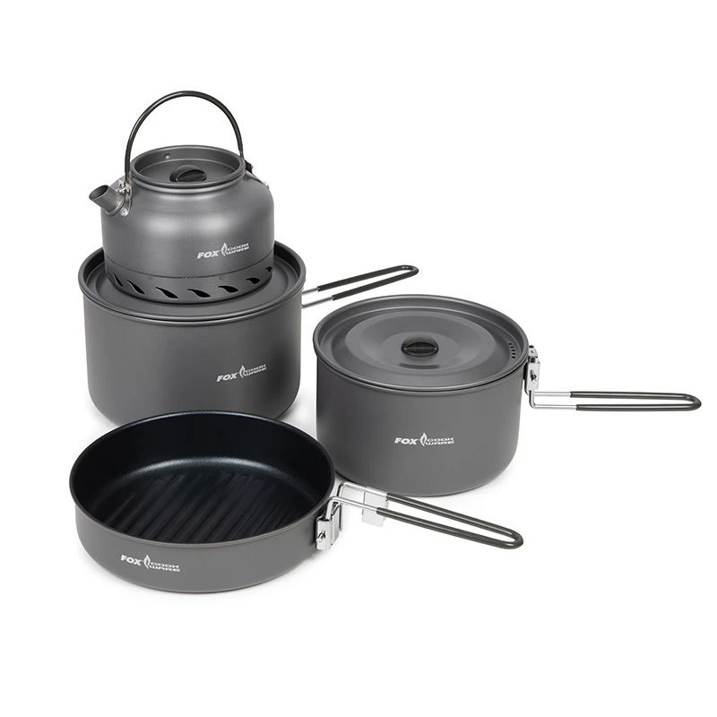 Fox Cookware 4 Piece Deluxe Cook Set
